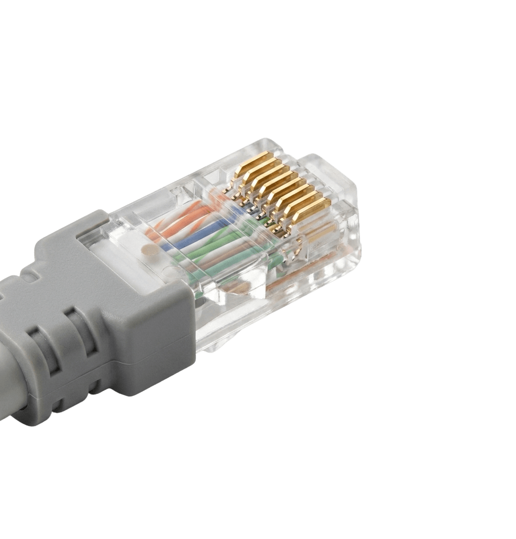 wire cable desk setup